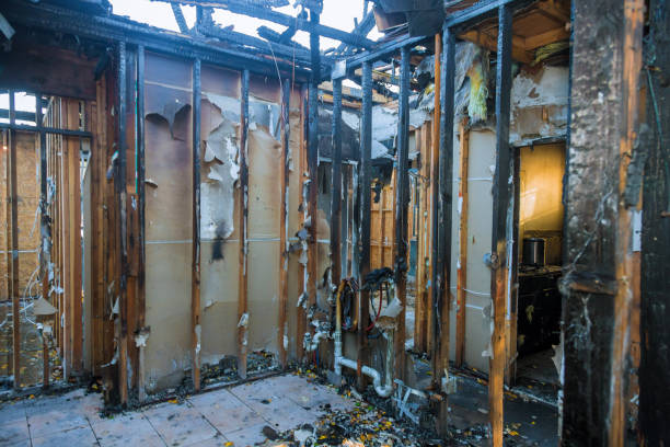 Professional Soot Cleanup technician working in Henriette, MN
